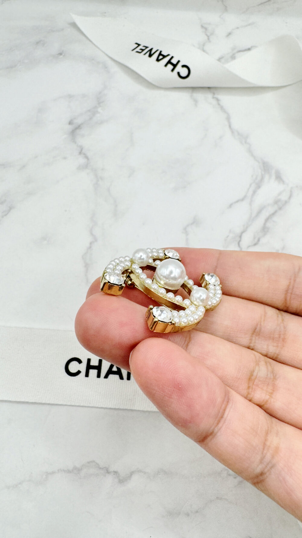 珍珠小胸針 小別針