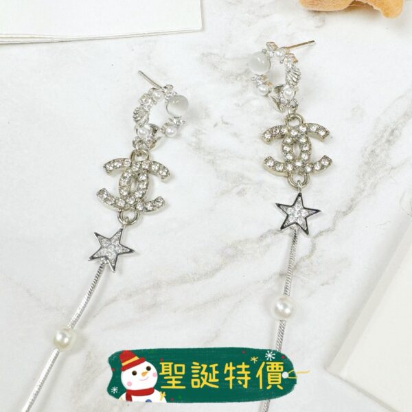 S__16932962_0 聖誕特價!!垂墜銀色小雙C