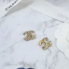 全館特價!!17mm 半鑽半珍珠 金