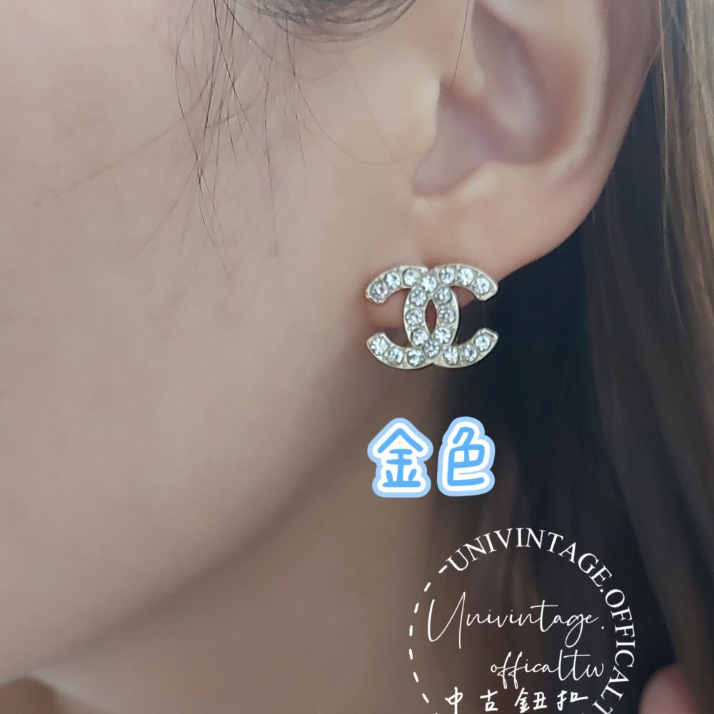 17mm 滿版閃鑽 金