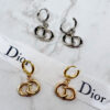 DIOR金色耳扣