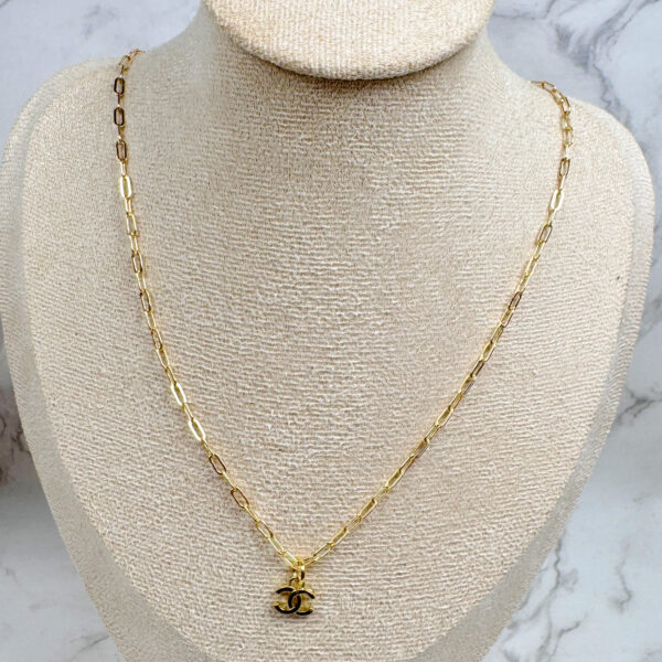 全館特價!!金色小香扣+方格練