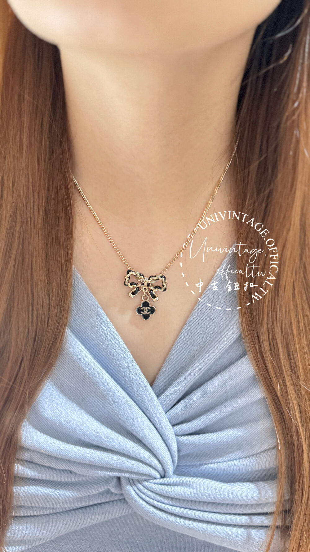 20251106_173002713_iOS 全館特價!!皮穿鍊蝴蝶結項鍊&黑色幸運草