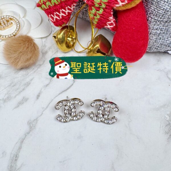 聖誕特價!!17mm 滿版閃鑽 銀