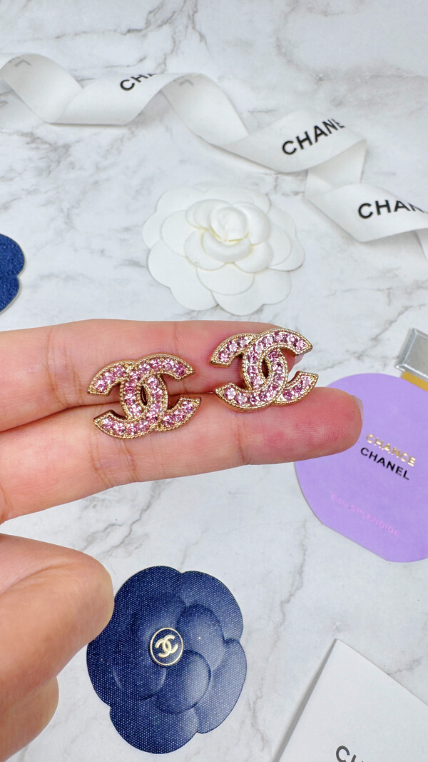 全館特價!!22mm貼耳特殊色 粉/黃