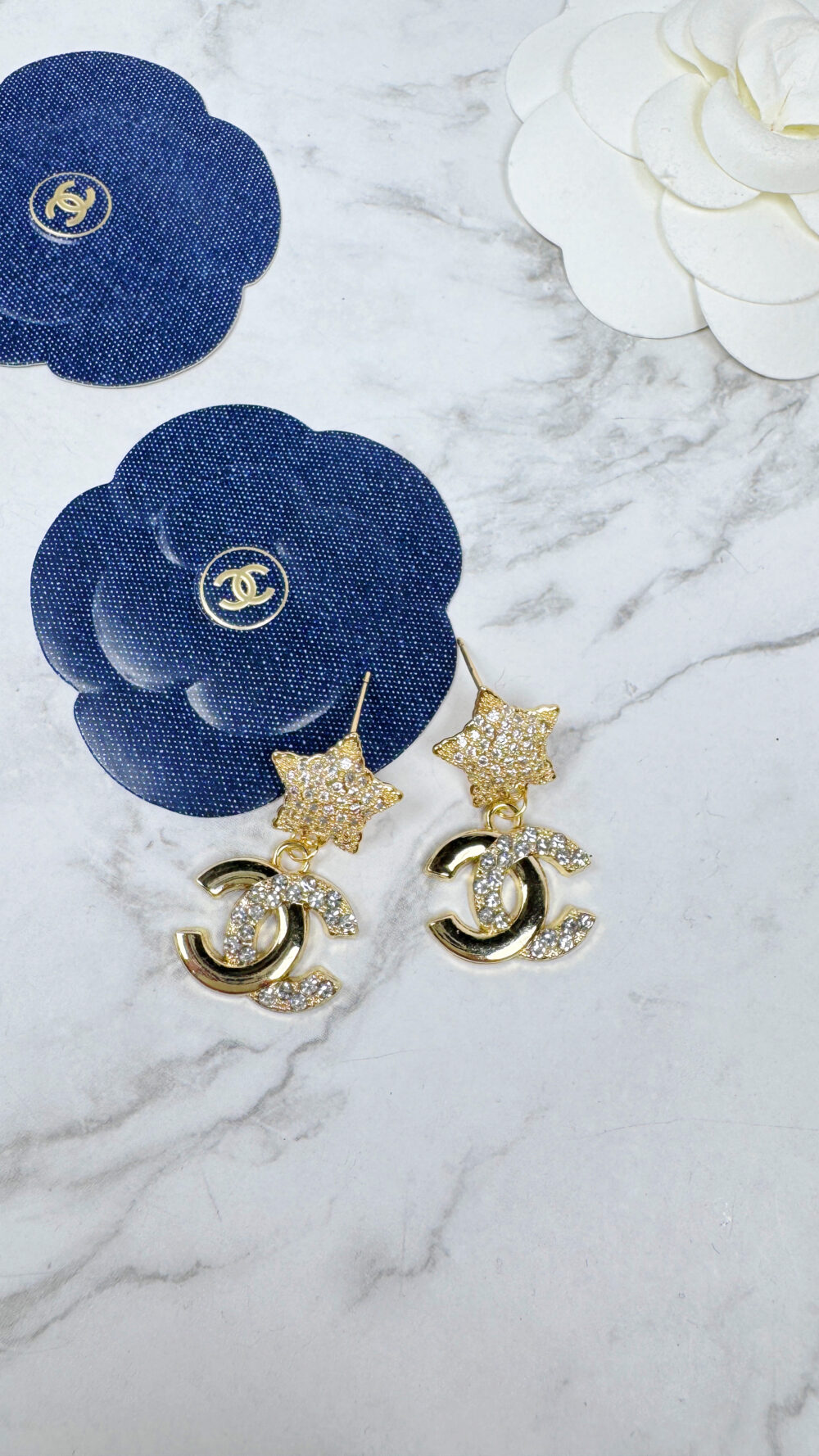 全館特價!!星星半鑽垂墜款 共兩色