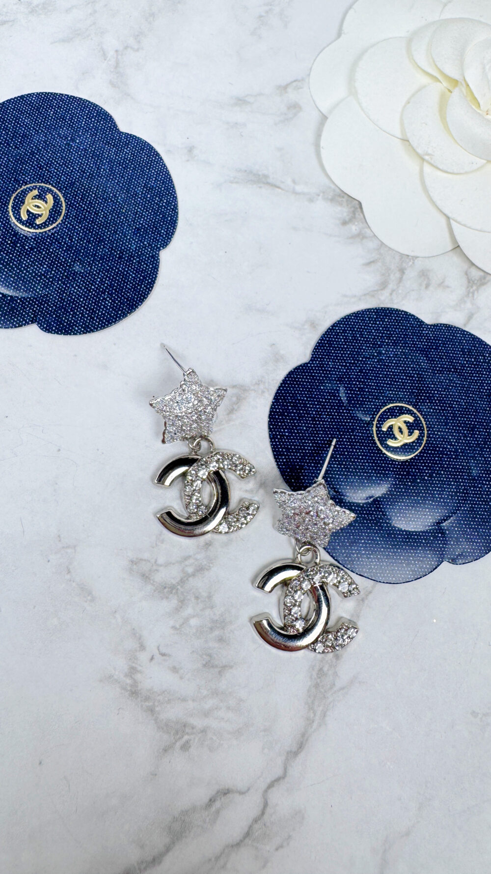 全館特價!!星星半鑽垂墜款 共兩色