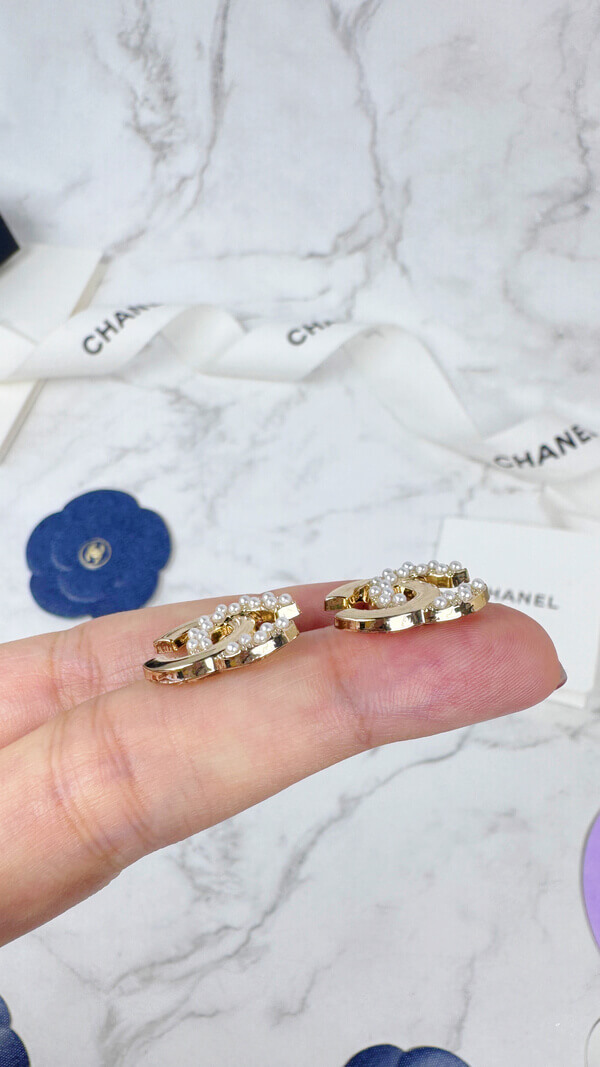 全館特價!!17mm金色半珍珠