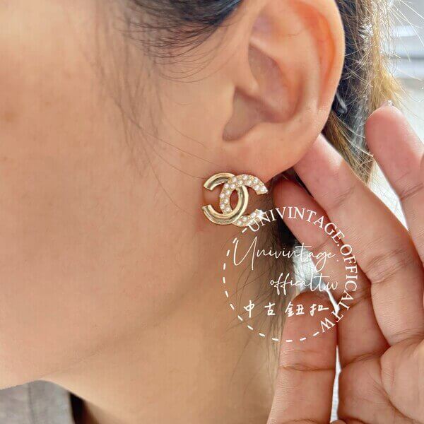 全館特價!!17mm金色半珍珠