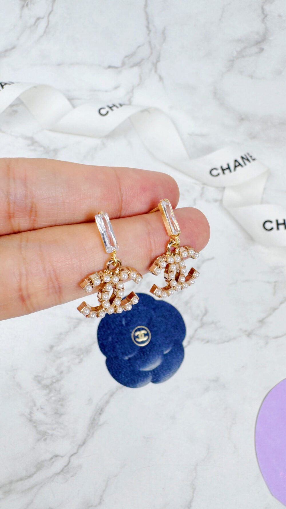 全館特價!!15mm珍珠雙C垂墜款