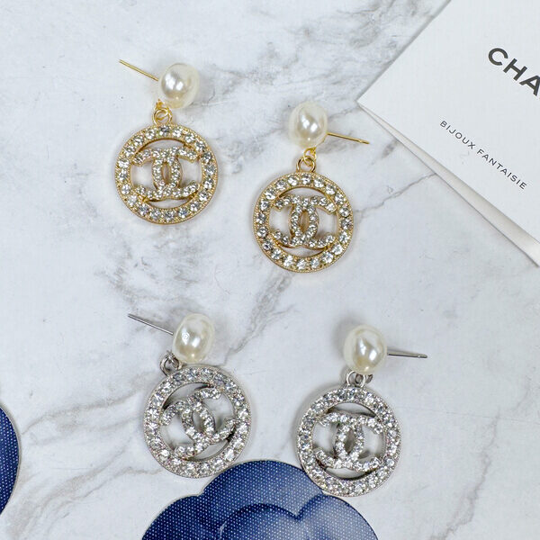 全館特價!!閃鑽簍空圓形 金/銀