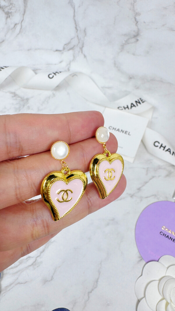 全館特價!! 客製化貓眼+金色淡粉色愛心