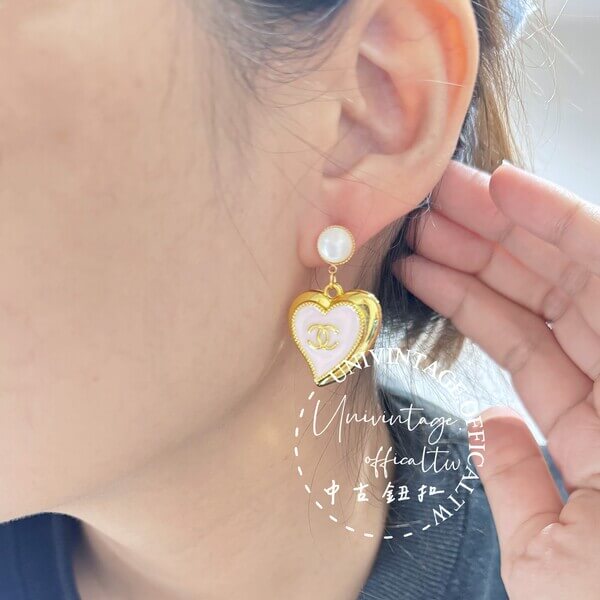 全館特價!! 客製化貓眼+金色淡粉色愛心