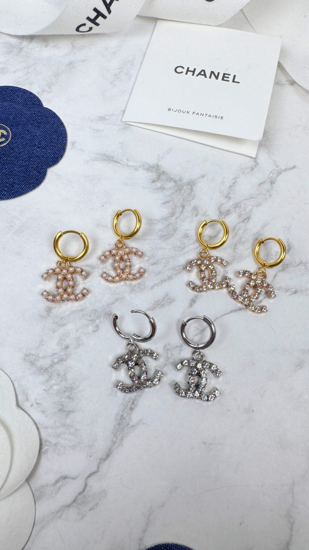 全館特價!!17mm方格耳扣 金/銀