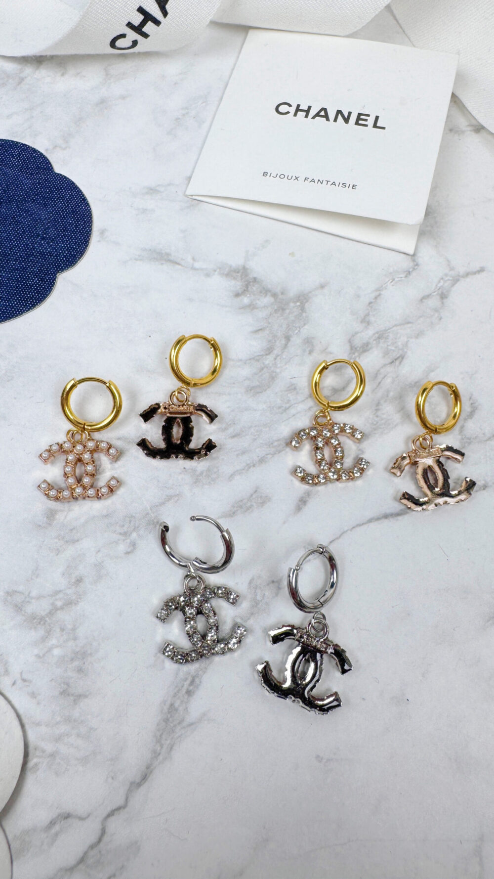 全館特價!!17mm方格耳扣 金/銀