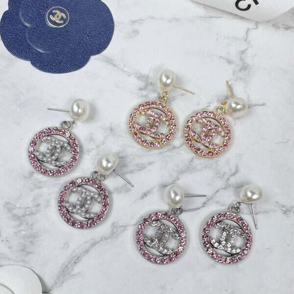 全館特價!!粉鑽簍空圓形 金/銀