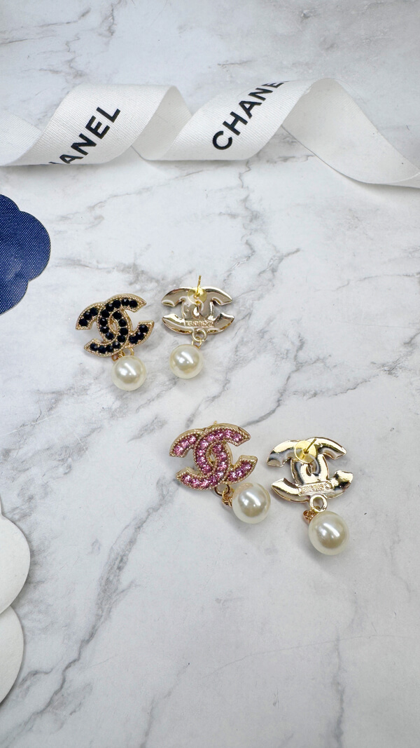 全館特價!!22mm金色垂墜款 粉鑽/黑鑽