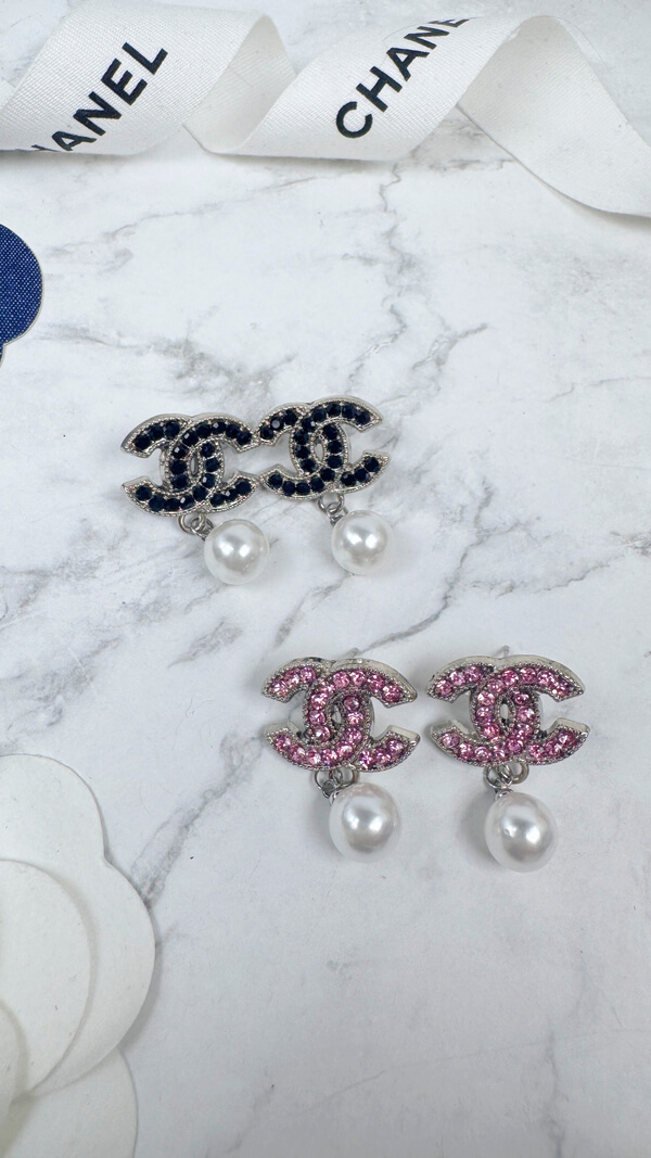 全館特價!!22mm銀色垂墜款 粉鑽/黑鑽