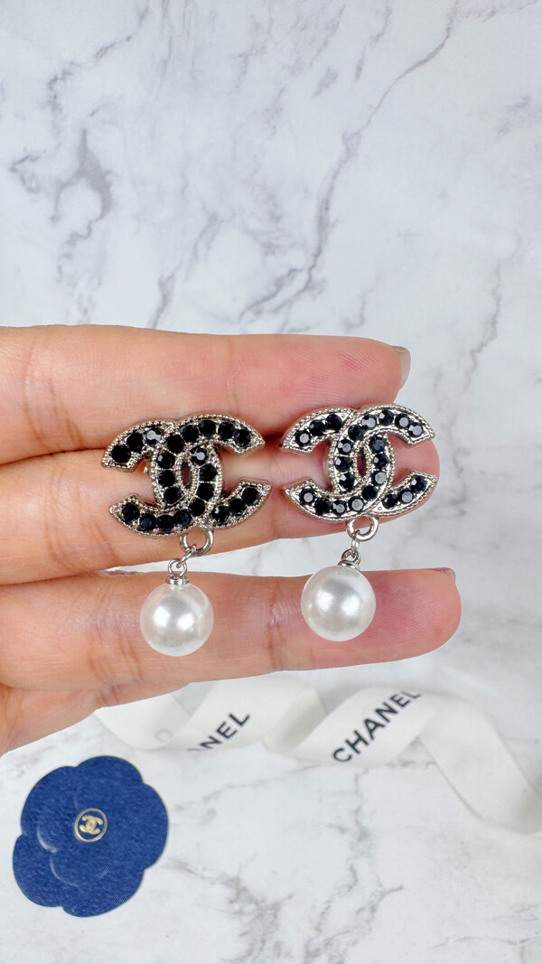 全館特價!!22mm銀色垂墜款 粉鑽/黑鑽