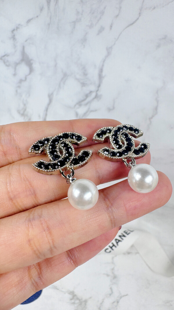 全館特價!!22mm銀色垂墜款 粉鑽/黑鑽