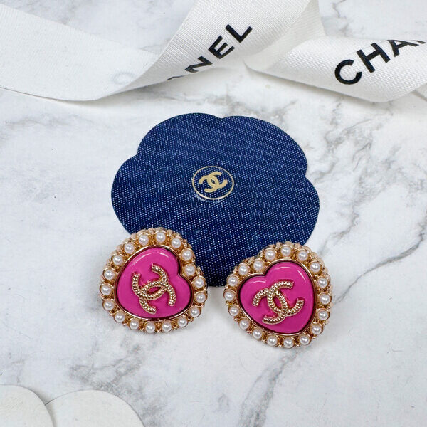 全館特價!!20mm深粉色愛心珍珠