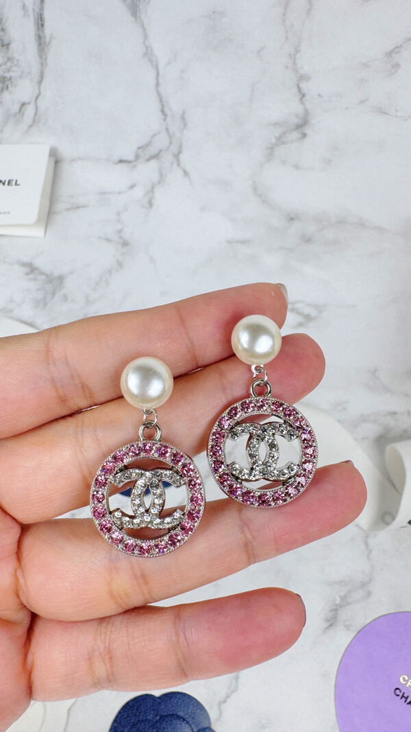 全館特價!!粉鑽簍空圓形 金/銀