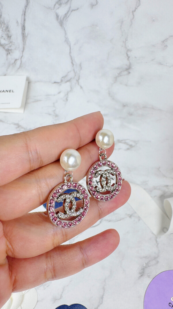 全館特價!!粉鑽簍空圓形 金/銀