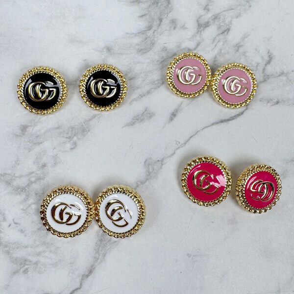 全館特價!!15mmGUCCI 黑/白/紅/粉