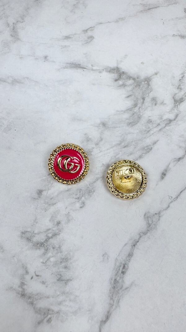 全館特價!!15mmGUCCI 黑/白/紅/粉