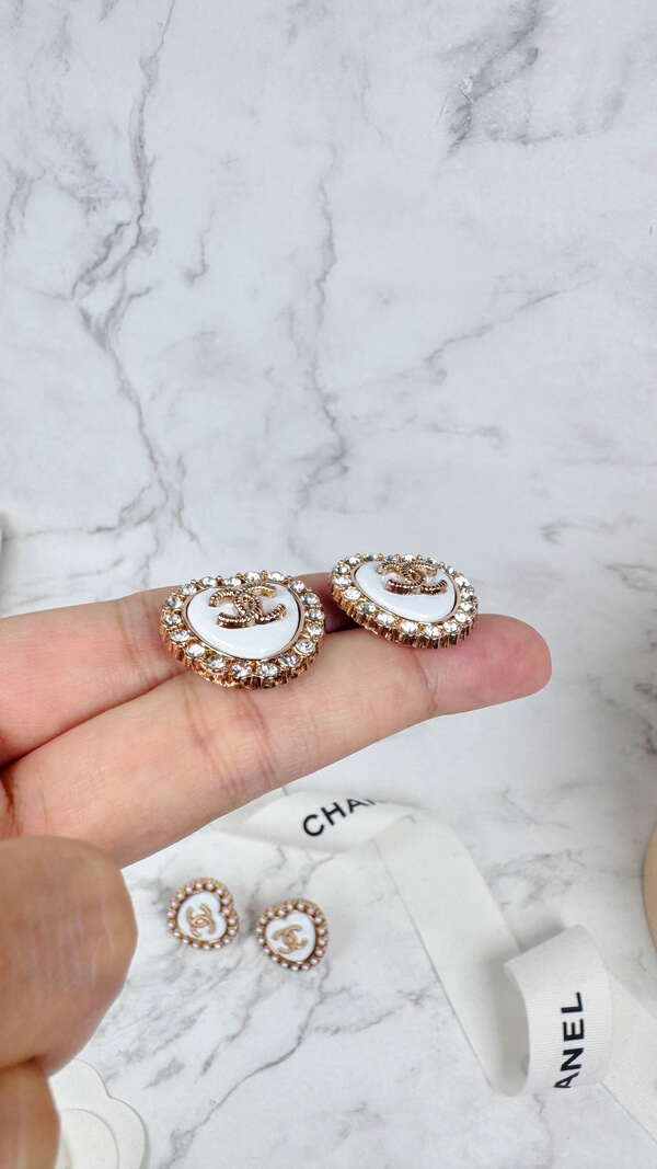 全館特價!!20mm白色愛心 珍珠/閃鑽