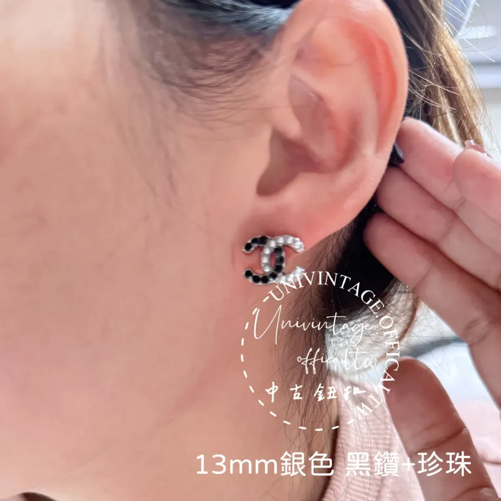 20260226_085633265_iS 全館特價!!13mm銀色 黑鑽+珍珠