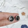 全館特價!!復古圓形 黑銀色