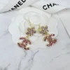 全館特價!!淡紫色花花+粉鑽
