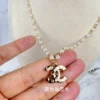 全館特價!!金色珍珠鍊