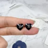 全館特價!!12mm黑色小愛心
